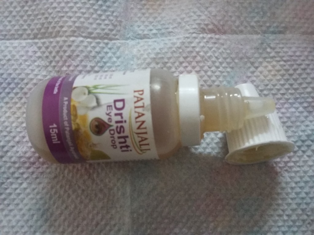 Patanjali Drishti Eye Drops Bottle