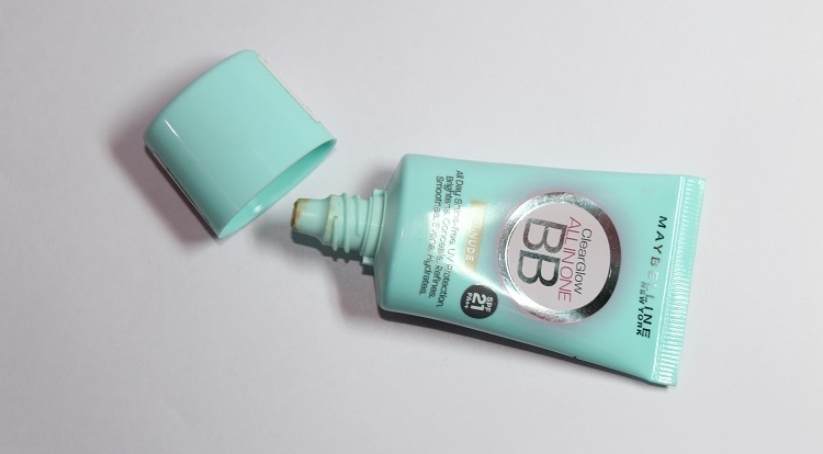 review of Maybelline clear glow bb cream 