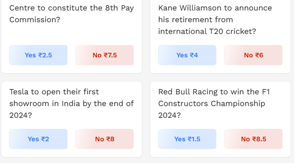 probo yes or no trading app