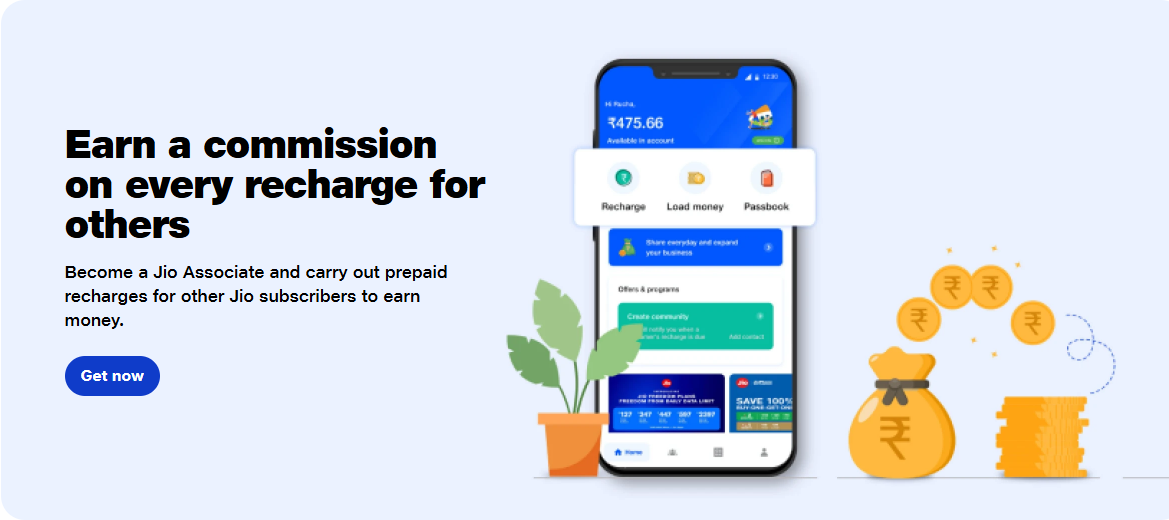 what is mobile recharge commission app
