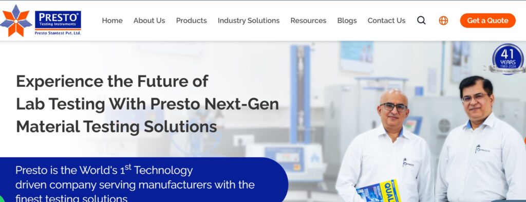 Presto Instruments