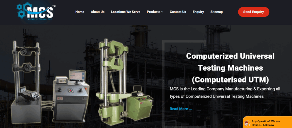 MCS Testing Machines