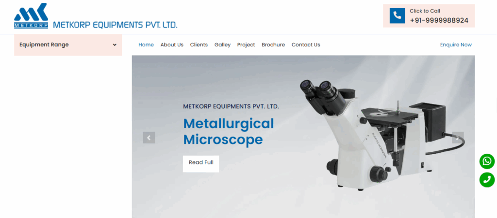 Metkorp Equipment Pvt. Ltd.