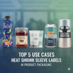 Top 5 Use Cases of Heat Shrink Sleeve Labels in Product Packaging