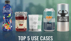 Top 5 Use Cases of Heat Shrink Sleeve Labels in Product Packaging