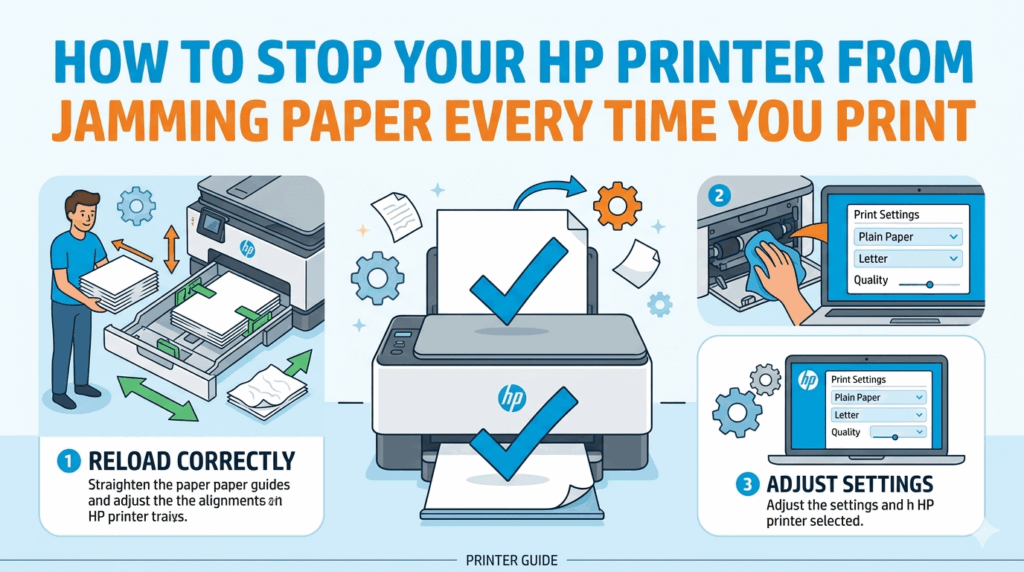 How to Stop Your HP Printer From Jamming Paper Every Time You Print